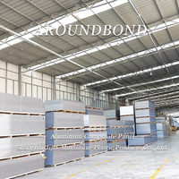 Panneau composite en aluminium Alucobond ACP ACM de 3 mm, léger, ignifuge, moderne, pour les bâtiments de bureaux en plein air