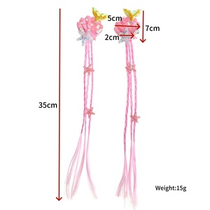 กิ๊บติดผมประดับเลื่อมรูปเปลือกหอยน่ารักสำหรับเจ้าหญิงสาว เครื่องประดับผมแบบถักเปีย - Product Image 3