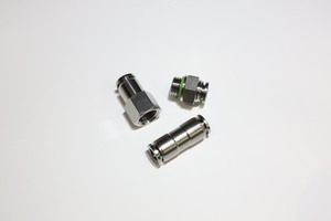 Chất lượng cao nhanh chóng kết nối khí nén Ống lắp SS 316 304 PTC nối đẩy phù hợp - Product Image 3