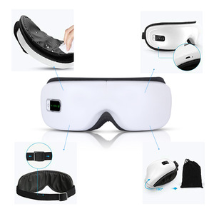 เครื่องนวดตา Fyh สีขาว 1000Mh ถึง 1200Mh แบตเตอรี่แบบมีถุงลมร้อนสำหรับใช้งานทั่วไป - Product Image 3