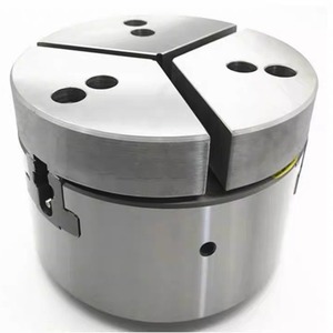 Đầy đủ Serier/cusom 3/4/5/6 hàm CNC máy tiện Chuck khí nén dọc rỗng không khí gỗ Chuck máy tiện Chuck với động cơ - Product Image 5