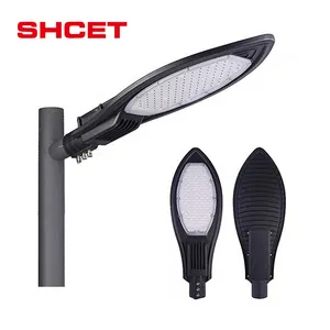 hot selling outdoor cobra lens led street light with round tennis shoebox twin lamps 40w 50w 100w 150w 200w 250w 150 w price