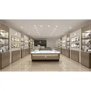 Shenzhen Factory Custom jewelry display case showcase for jewelry