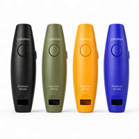 Garantie de satisfaction, sifflet électronique portable rechargeable par USB, étanche, 3 tons, à haut niveau sonore, pour l'escalade