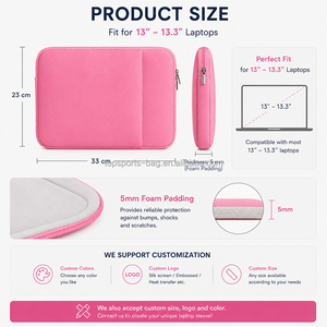 Funda Protectora para Laptop de 13 Pulgadas, Económica, Resistente a Impactos, de Espuma Suave, para MacBook - Product Image 3