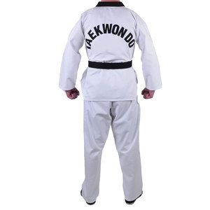 Uniforme de Taekwondo de Moda, Calidad Premium, 100% Algodón, Duradero, Transpirable y Ligero, con Etiquetas Personalizadas, Hecho en Fábrica - Product Image 3