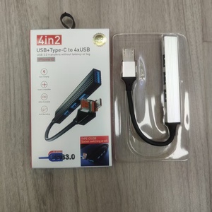 <span class=keywords><strong>TYPE</strong></span>-<span class=keywords><strong>C</strong></span>/<span class=keywords><strong>USB</strong></span> 2-in-1 giao diện Extender 4-<span class=keywords><strong>C</strong></span>ổng <span class=keywords><strong>USB</strong></span> Hub1-on-4 máy tính Splitter mở rộng <span class=keywords><strong>c</strong></span>ơ sở - Product Image 6