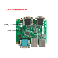 Carte mère industrielle PCIO ITX 100x83mm avec processeur N3350 intégré, carte mère pour appareil portable, mini carte mère pour affichage numérique
