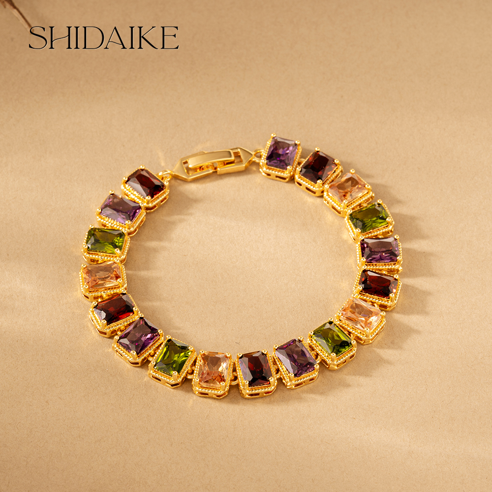 diamond gemstone bracelet bangles