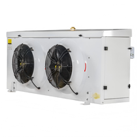 Évaporateur anti-corrosion à ailettes pour refroidisseur d'air à grand volume d'air pour entrepôt frigorifique basse température