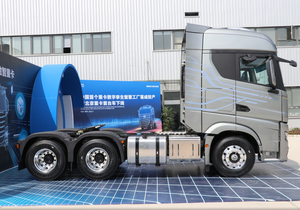 Nuovo/Usato <span class=keywords><strong>Camion</strong></span> Trattore Beijing Fuxing 580CV 6x4 Lusso AMT Automatico con Rimorchio, Trattore Stradale Comparabile a Scania/Volvo - Product Image 5