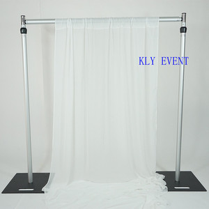 <span class=keywords><strong>Kit</strong></span> de support télescopique robuste 10x10 pieds pour rideau de fond en tissu, avec poteaux en aluminium réglables, pour événements, fêtes et mariages (vente en gros) - Product Image 5