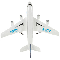 Modèle d'avion Z54 Airbus A380 à aile fixe en mousse EPP avec gyroscope intégré, 30 minutes de temps de vol, jouets électriques RC 2,4 GHz, cadeaux de loisir
