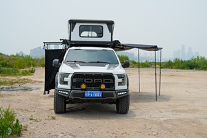 Auvent rigide léger en aluminium pour camion 4x4, imperméable, pliable, pour camping en camionnette - Product Image 4