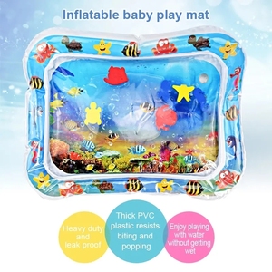 Nouveauté 2026 <span class=keywords><strong>Tapis</strong></span> de jeu aquatique gonflable pour bébé, motif dessin animé amusant, pour l'été - Product Image 4