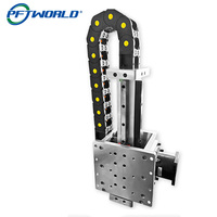 CL60 Carré En Alliage D'aluminium Crémaillère Et Pignon Glissière Z-Axis Module De Levage Robot Truss Special Guide Rail Workbench