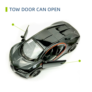 Modellini in Scala 1/43, 6 Stili Assortiti, Piccole Auto Sportive in Lega con Ruote a Retrocarica e Porte Apribili, Giocattolo Unisex per Bambini - Product Image 5