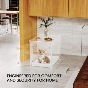 Jaula Rectangular de Acrílico Transparente para Perro, Cama para Gato <span class=keywords><strong>Lucite</strong></span>, Casa para Mascotas, Fácil Montaje, Jaula para Cachorros y Gatos, 30 Pulgadas - Product Image 2