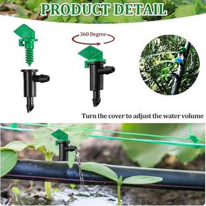 Aspersor de Riego por Goteo 2L 4L 8L 16L con Caudal Ajustable para Huertos, Jardines, Refrigeración y Supresión de Polvo - Product Image 3