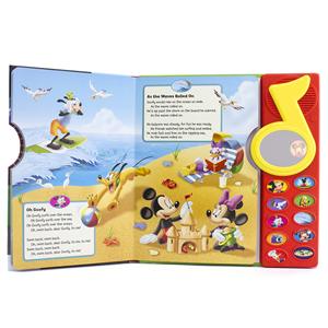 Libro Sonoro con Pulsanti di Topolino che Canta, Copertina Rigida, Libro Musicale per Bambini con Stampa Offset - Product Image 4