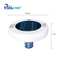 Purificateur d'eau solaire pour piscine Ioniseur Anode en cuivre Chlorinateur pour piscines hors et creusées pour temps chaud-Outils et accessoires de piscine