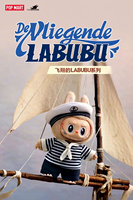 100% Original POP MART Labubu the Monsters Denliegende Labubu's Vinyl Doll Keychain Gift Plush Doll Blind Box