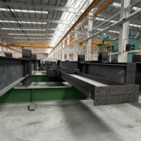 Kits de construction en acier personnalisables tout-en-un, construction préfabriquée, poutres en acier solides en forme de H soudées, ateliers, usines, entrepôts