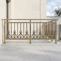 Clôture Moderne Personnalisée pour Balcon, Terrasse, et Poteaux d'Escalier – Service de Modélisation 3D – Résistant à la Rouille et à l'Eau – Idéal pour Villas et Fermes