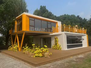 Casa Prefabbricata di Lusso Apple Cabin Bungalow, Arredata con Elettrodomestici, Casa Vacanze Prefabbricata, Casetta da Giardino - Product Image 5