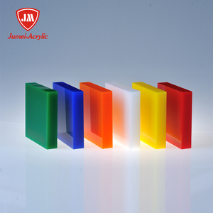 Jumei trực tuyến bán buôn Nhà cung cấp tấm rõ ràng Acryl 2 màu Tri màu acrylic Sheets laserable - Product Image 2