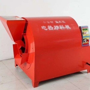 Pequeño comercial 50KG cacahuete castaña tambor rotativo tostador Gas eléctrico anacardo máquina tostadora de Café máquina tostadora de maní - Product Image 3