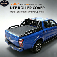 MASSAIT Power 4X4 Hard Roller Lid Aluminum Retractable Pickup Truck Bed Electric Roll up Tonneau Cover for Toyota Hilux Vigo GWM