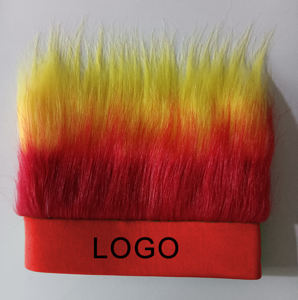 Rouge Flamme Poilu Bandeau Crazy Hair Day Fun Perruque Chapeau Costume Accessoire pour Femmes Hommes Esprit Semaine <span class=keywords><strong>Halloween</strong></span> Cosplay Événement Sportif - Product Image 1