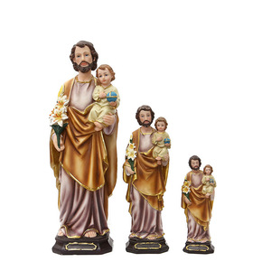 Figura Religiosa de Iglesia Hecha a Medida, Santo y Niño Jesús de Fibra de Vidrio ND0032, Santo y Niño Jesús ND0032 ND0032 - Product Image 4