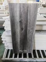 Planches de sol en vinyle SPC gris imitation bois