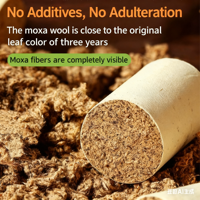 Mini Moxibustion Faciale à Base de Plantes, Moxa de Haute Qualité Mûrie avec un Taux Élevé, Cônes de Moxa Personnalisables de Petite Taille pour les Soins du Visage