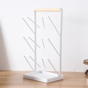 Creative Modern <b>White</b> Three-Layer <b>Kitchen</b> Drain Rack with Pot Lid <b>and</b> Cutting Board Organizer Multi-Function Storage - Product Image 4