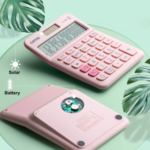 <span class=keywords><strong>Calculatrice</strong></span> professionnelle de bureau, à 12 chiffres, colorée, avec touches souples, petite taille, grand écran LCD, accessoire de gamer - Product Image 6