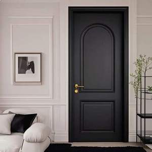 Puerta de Madera para Habitación de Hotel, Puerta Interior de MDF Compuesto para Dormitorio, Puertas Interiores de Madera para Apartamento - Product Image 5