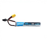 Batterie au lithium LiHV rechargeable 3S de 300 mAh pour drone GEPRC Whoop FPV, haute qualité, noir/bleu