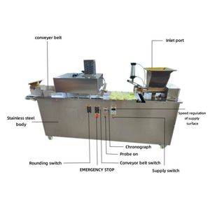 Máquina Comercial para Cortar Masa de Pizza y Pan Tostado, Línea de Producción Automática para Dividir y Bolear Masa - Product Image 3