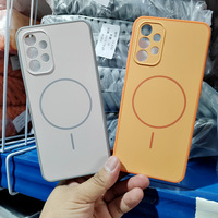 Darbeye Dayanıklı Renkli Manyetik Cep Telefonu Kılıfı Samsung Galaxy S21 S22 S23 S24 S25 S26 Ultra A07 A17 A37 A57 A16 A56 A15 A55 için