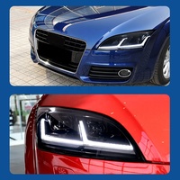 Pièces de course automobiles : Restauration de phares AQD29, Lampe projecteur 55W, Teinte de phare de voiture pour Audi TT 2008-2012