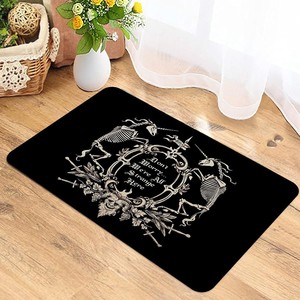 Alfombra de Entrada con Diseño de <span class=keywords><strong>Calavera</strong></span> Espeluznante para Decoración de Halloween en el Hogar, Alfombra Decorativa para Puerta de Entrada - Product Image 2