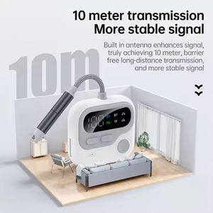 Émetteur-récepteur <span class=keywords><strong>Bluetooth</strong></span> 5.4 avec écran LED, prise AUX 3,5 mm, lecture de carte TF, <span class=keywords><strong>adaptateur</strong></span> audio stéréo <span class=keywords><strong>HIFI</strong></span> sans fil avec micro pour TV - Product Image 5