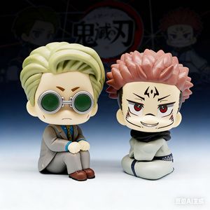 ฟิกเกอร์อนิเมะน่าน่ารัก ขนาด 10.5 ซม. ท่าทางนั่ง ตัวละครการ์ตูนนานามิ เคนโตะ ของสะสม ตุ๊กตาพีวีซีขนาดเล็ก - Product Image 6