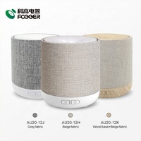 Diffuseur d'arôme d'huile essentielle en bois de tissu de 200ml Diffuseur d'humidificateur d'air de brume fraîche