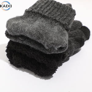 Dokunmatik ekran eldiveni kadınlar için ucuz kış akrilik akıllı erkekler iletken parmaklarınızın katı sihirli kapasitif cep telefonu eldiven - Product Image 4