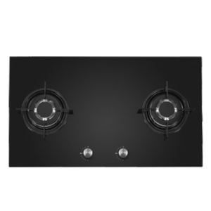 78cm Intégré dans la Cuisinière À Gaz avec 2 Brûleurs En Fonte Support - Product Image 1