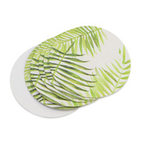 Vente en gros de papier absorbant rond bon marché imprimé sur mesure en carton papier sous-verre personnalisé de 1.5mm
